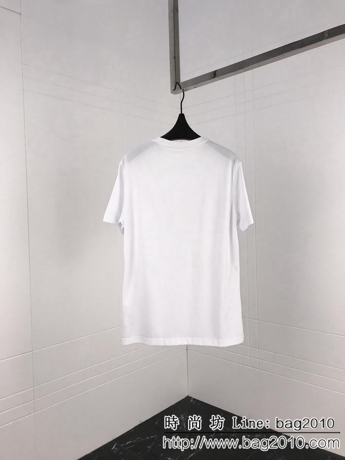 Versace範思哲 19ss早春新款短袖 塗鴉Versace字母logo 原版定制純棉面料 高版本男女同款 ydi2281